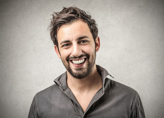 happy young man