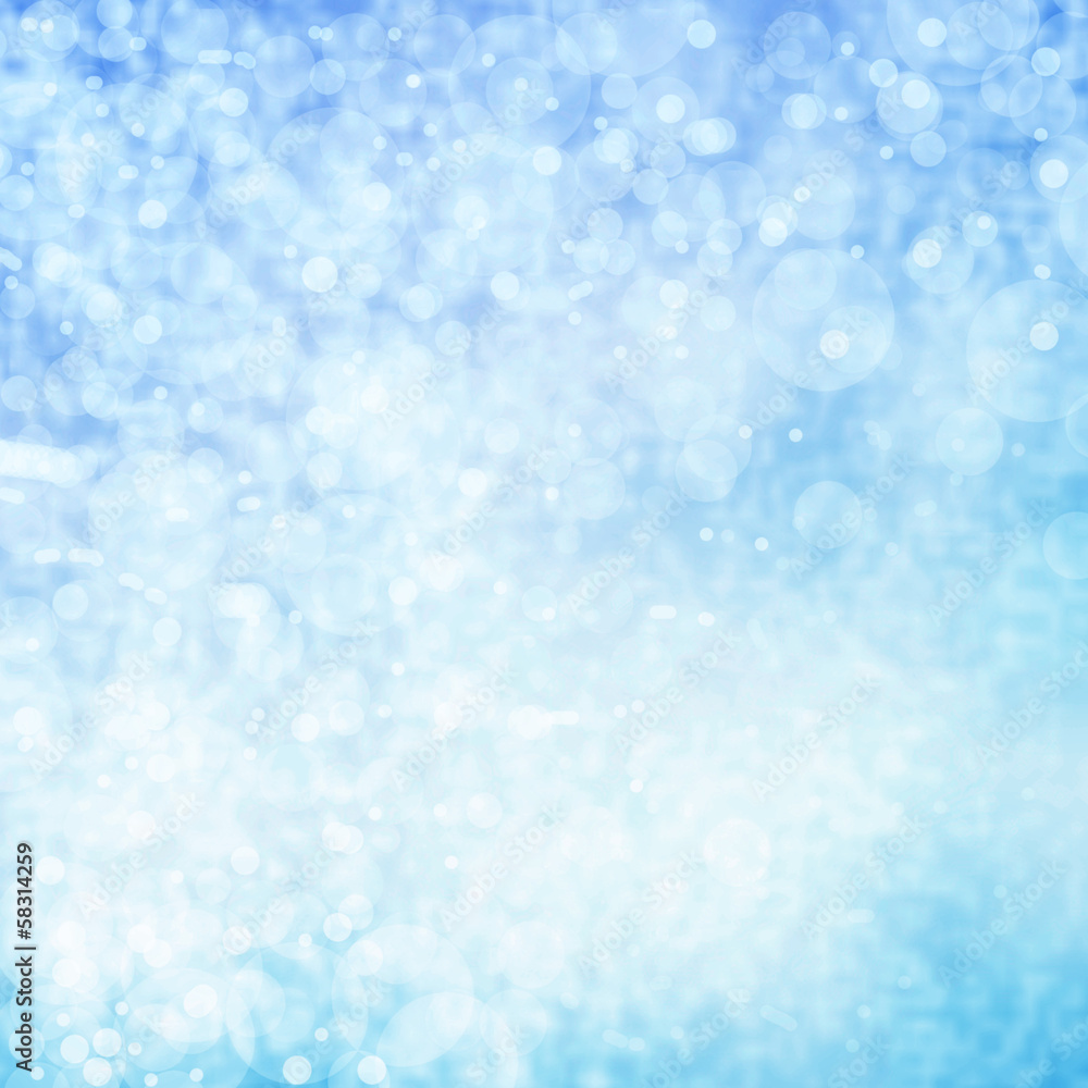 Canvas Prints glittering lights festive background with texture. blue and whit