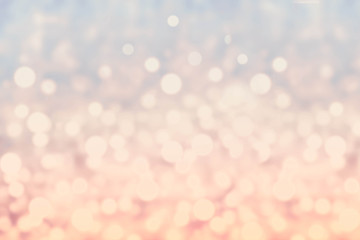 Abstract twinkled bright background with bokeh defocused blur li