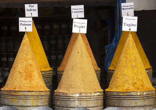 shop in the market of Essaouira