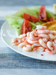 Tasty Shrimp Sandwich