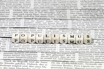 Obraz premium populizm