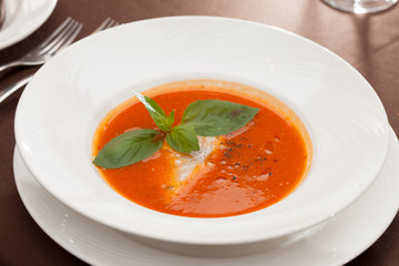 fresh tomato soup