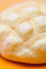 メロンパンのアップ