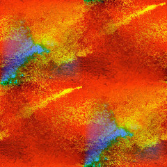 seamless africa macro texture red watercolors with brush strokes