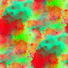 green red seamless art macro texture watercolors background