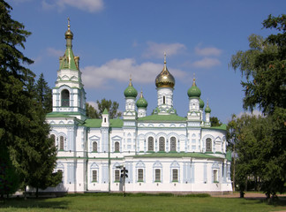 Fototapeta na wymiar The Orthodox Church. Poltava.