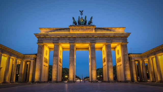 Brandenburg Gate in Berlin, Germany