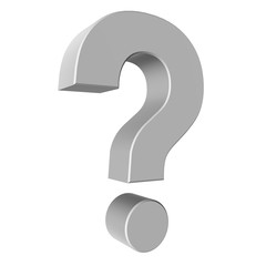 Naklejka premium question mark sign