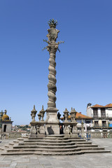 Fototapeta na wymiar Pręgierz katedry Porto