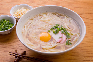 月見うどん