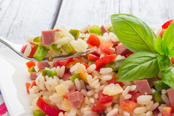 Rice salad