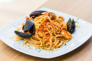 Spaghetti allo scoglio