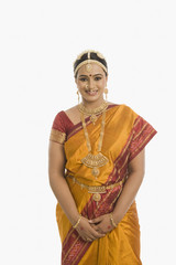 South Indian woman smiling
