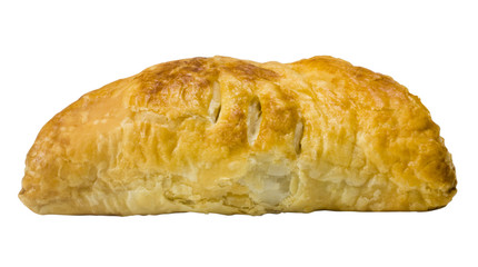 Close-up of a stuffed pastry