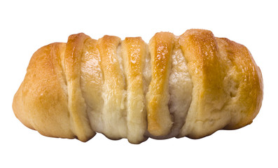 Close-up of a stuffed bread