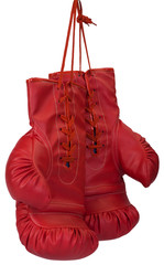 Close-up of a pair of boxing gloves