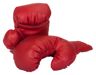 Close-up of a pair of boxing gloves