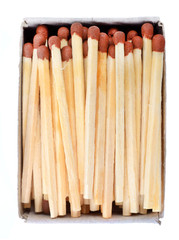 Matches in a box