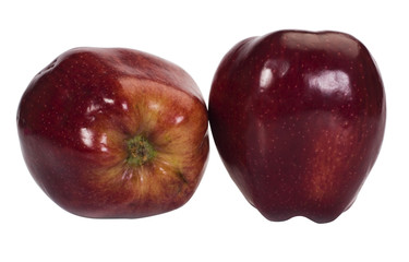 Close-up of two apples