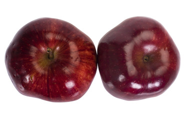 Close-up of two apples