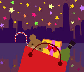 Xmas Present Bag