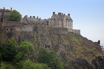 Fototapeta na wymiar Edinburgh Castle , Scotland, UK