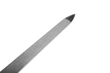 Close-up of a nail file