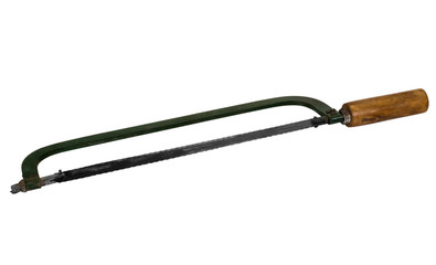 Close-up of a hacksaw