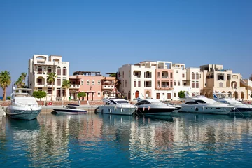 Photo sur Aluminium moyen-Orient Aqaba Marina - Jordanie