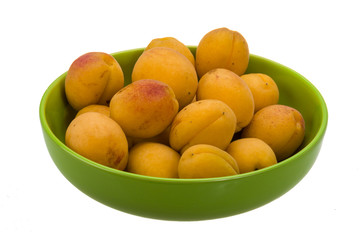 Ripe apricots