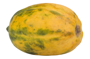 Close-up of a papaya