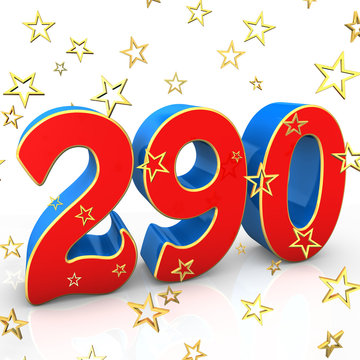 290 Years Old - Happy Birthday