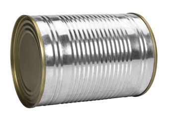 Close-up of a metal container
