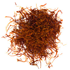 Fototapeta premium Close-up of a heap of saffron