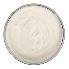 Close-up of a bowl of curd