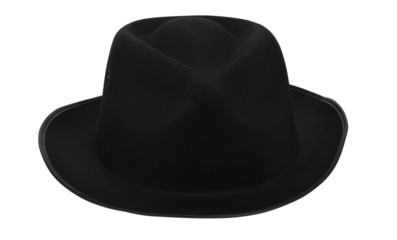 Close-up of a fedora