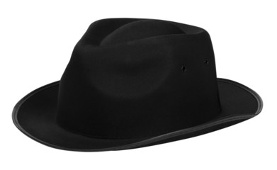 Close-up of a fedora