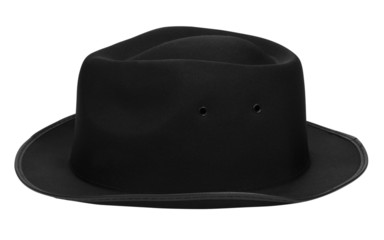 Close-up of a fedora