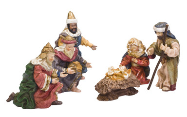 Nativity figurines
