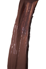 melted dark chocolate