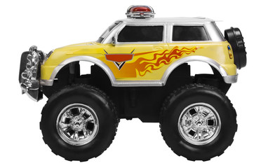 Close-up of a toy monster truck © imagedb.com