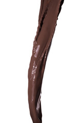 melted dark chocolate