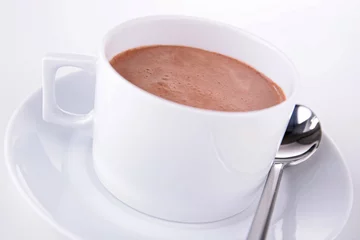Crédence de cuisine en verre imprimé Chocolat chocolat chaud