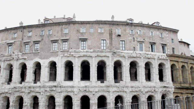 Teatro Marcello, ancient Roman theatre in Rome, Italy.