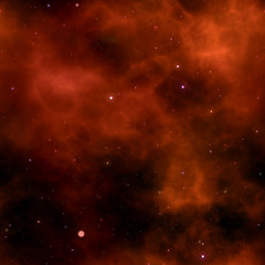 small stars in a sky on space color backgrounds