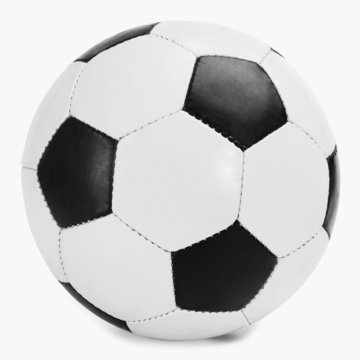 Close-up of a soccer ball