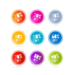 Sale Discount Tags, Labels