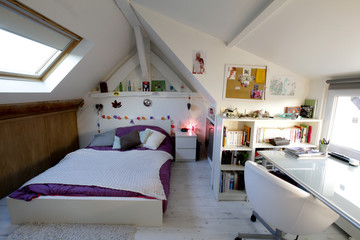 chambre à coucher adolescente