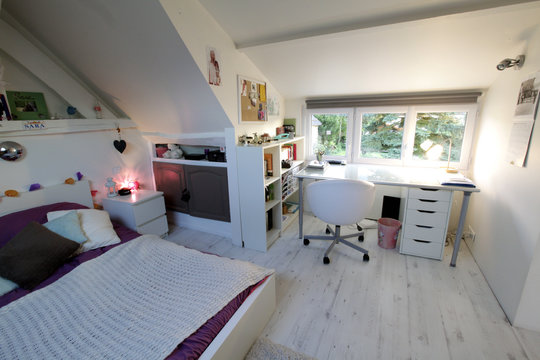 chambre &agrave; coucher adolescente